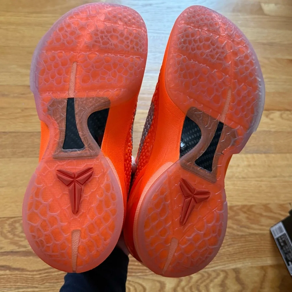 Nike Kobe 6 Protro “Total Orange” men’s size 11